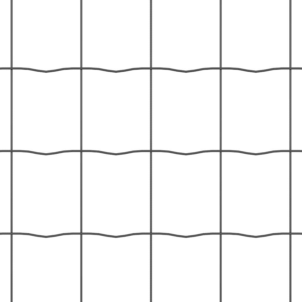 Euro Hek Grijs 0.4 x 10 m PVC-gecoat ijzer