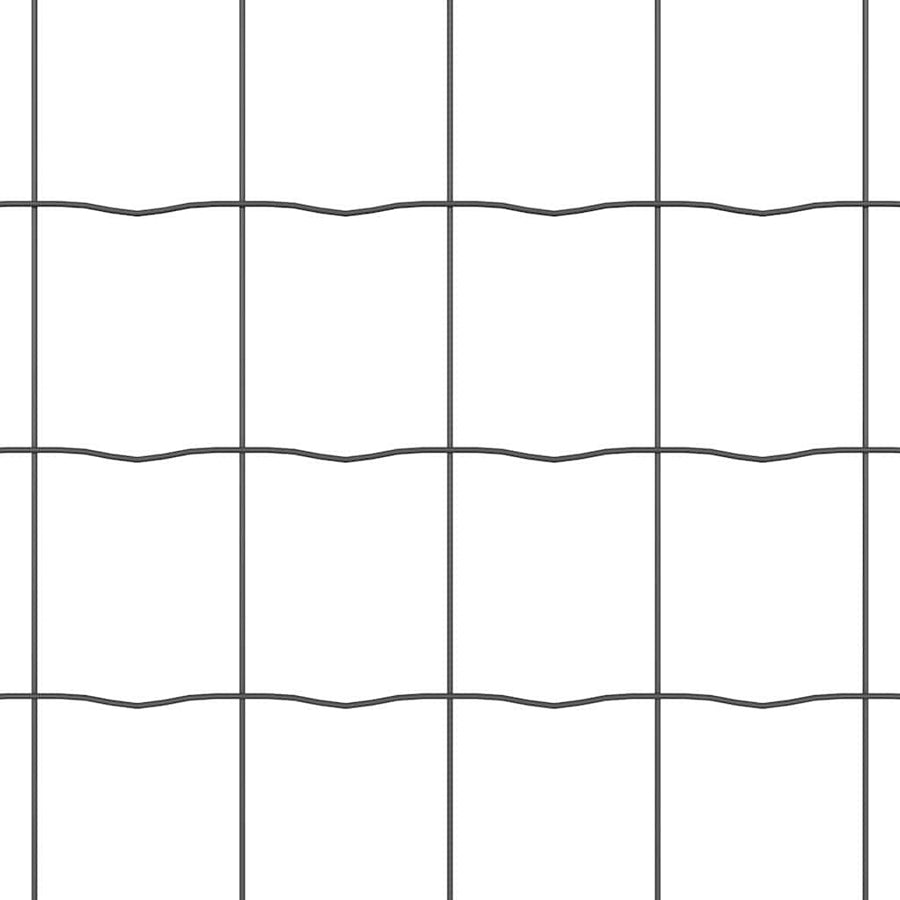 Euro Hek Zwart 1,6 x 10 m PVC-gecoat ijzer