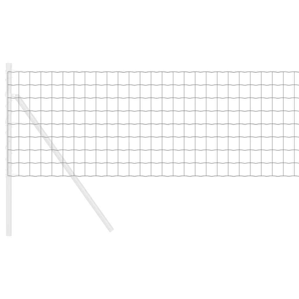 Euro Hek Grijs 0,4 x 25 m PVC-gecoat ijzer