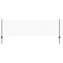 Hek Met Paal 0,8 X 25 M Staal En Pvc Groen 25 x 0,8 m schutting (5 x 5 cm gaas)