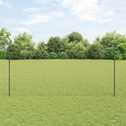 Hek 160x1000 cm staal PVC grijs