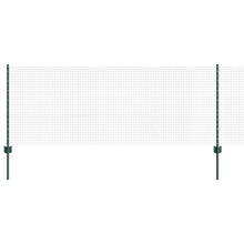 Hek Met Paal 0,8 X 25 M Staal En Pvc Groen 25 x 0,8 m hek (1,9 x 1,9 cm gaas)