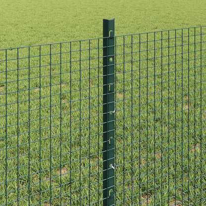 Hek Met Paal 0,6 X 50 M Staal En Pvc Groen 50 x 0,6 m hek (1,6 x 1,6 cm gaas)