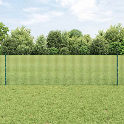 Hek Met Paal 0,6 X 50 M Staal En Pvc Groen 50 x 0,6 m hek (1,6 x 1,6 cm gaas)