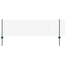 Hek Met Paal 0,6 X 50 M Staal En Pvc Groen 50 x 0,6 m hek (1,9 x 1,9 cm gaas)