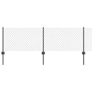Draadhek 10 m x 0,4 m grijs staal