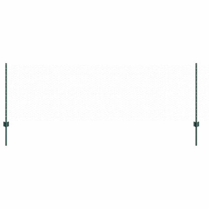 Hek Met Paal 0,8 X 25 M Staal Groen 25 x 0,8 m omheining (gaasbreedte: 2,5 cm)