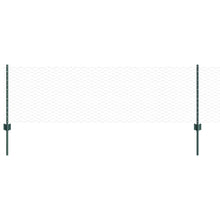 Hek met Paal Groen 0,6 x 50 m Staal en PVC