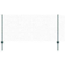 Hek met Paal Groen 1 x 50 m Staal en PVC