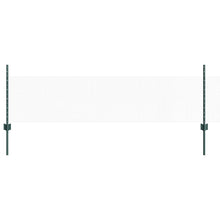 Hek Met Paal 0,5 X 100 M Staal En Pvc Groen 100 x 0,5 m hekje (1,3 cm maasbreedte)