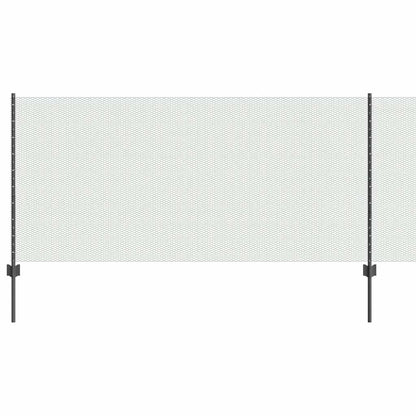 Hek met Paal Grijs 1 x 50 m Staal en PVC