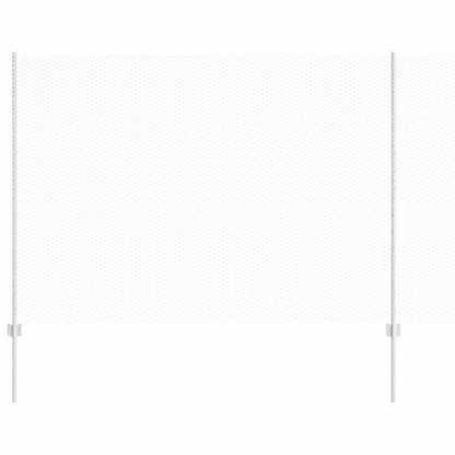 Hek met Paal Zilver 1,5 x 10 m Staal