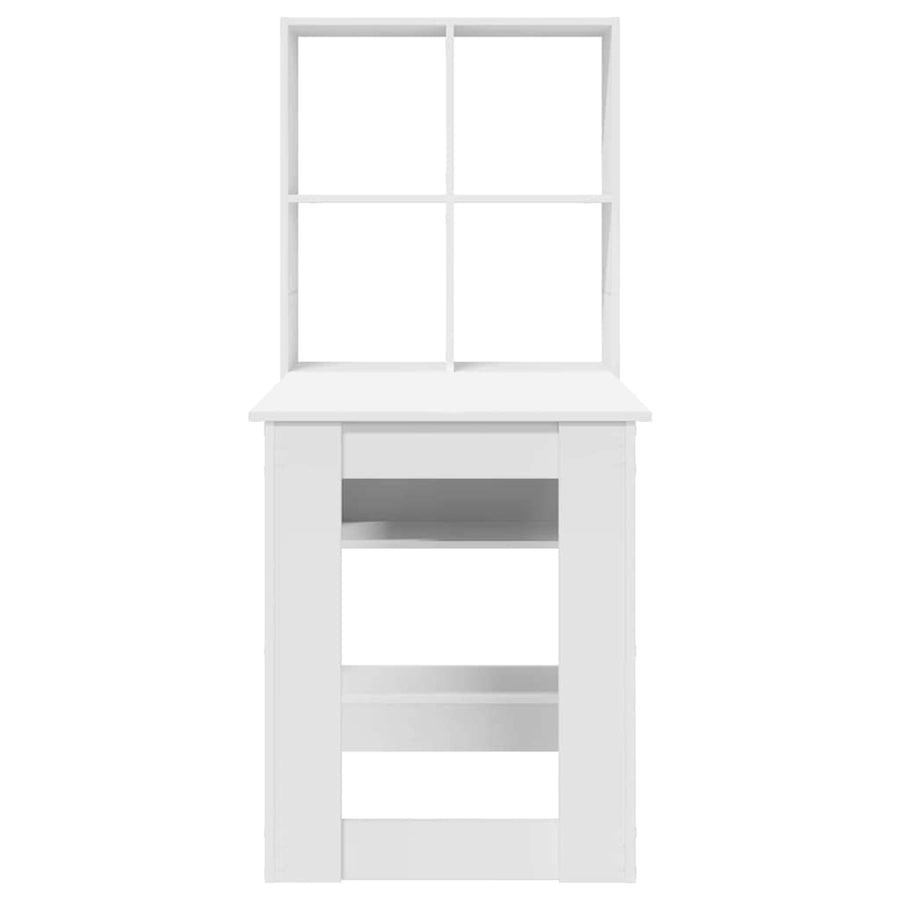 Bureau Wit 122 x 67 x 145 cm Geengineerd hout en Spaanplaat