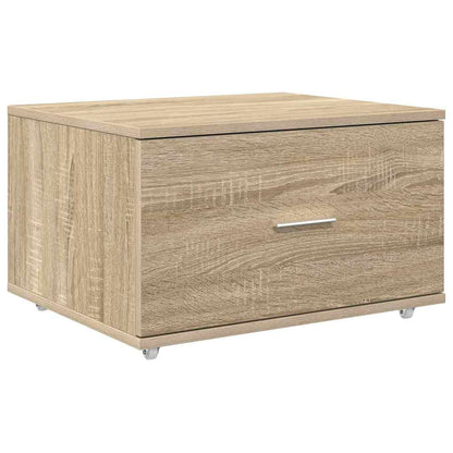 Bureau met lade Sonoma eiken 131,5 x 50 x 106,5 cm Bewerkt hout