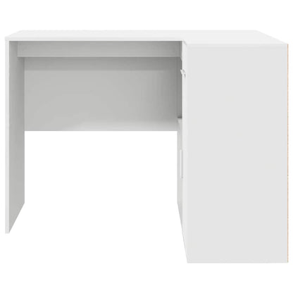 Hoekbureau met lade Wit 102 x 88 x 75 cm