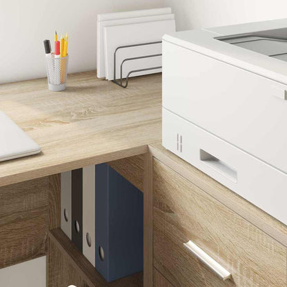 Hoekbureau met lade Sonoma Eiken 102 x 88 x 75 cm