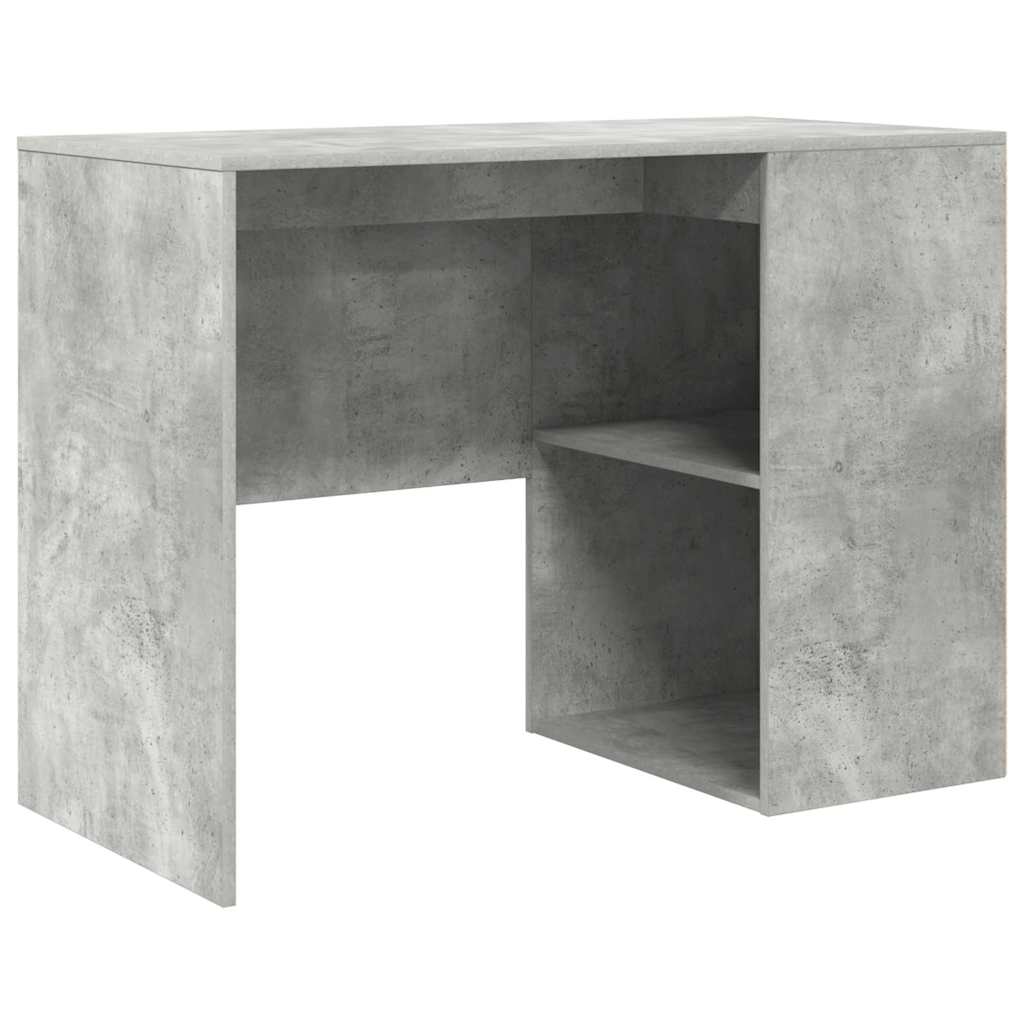 Hoekbureau met lade Beton Grijs 102 x 88 x 75 cm