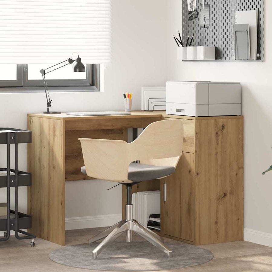 Hoekbureau met lade Artisan Eiken 102 x 88 x 75 cm