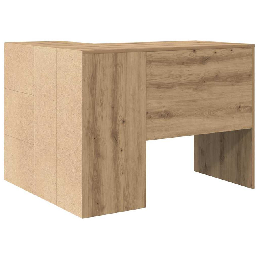 Hoekbureau met lade Artisan Eiken 102 x 88 x 75 cm