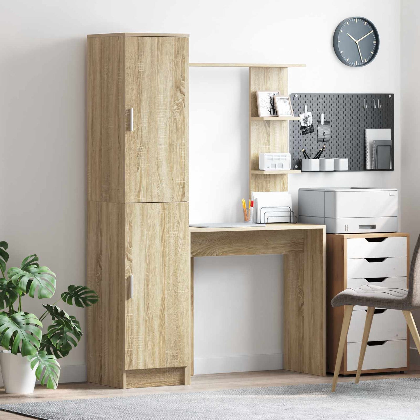 Bureau 2 pcs Sonoma Eiken