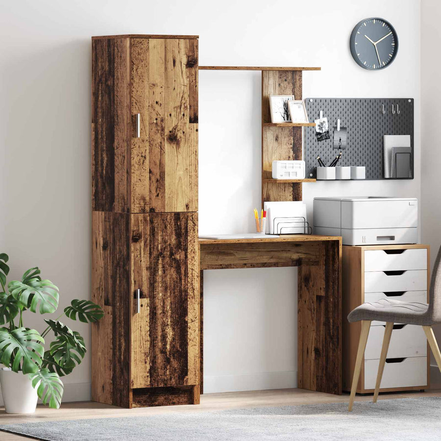 Bureau 2 pcs Oudhout