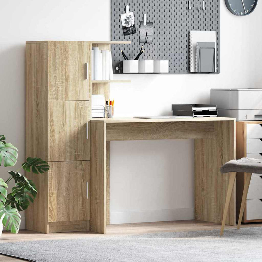 Bureau 2 pcs Sonoma Eiken
