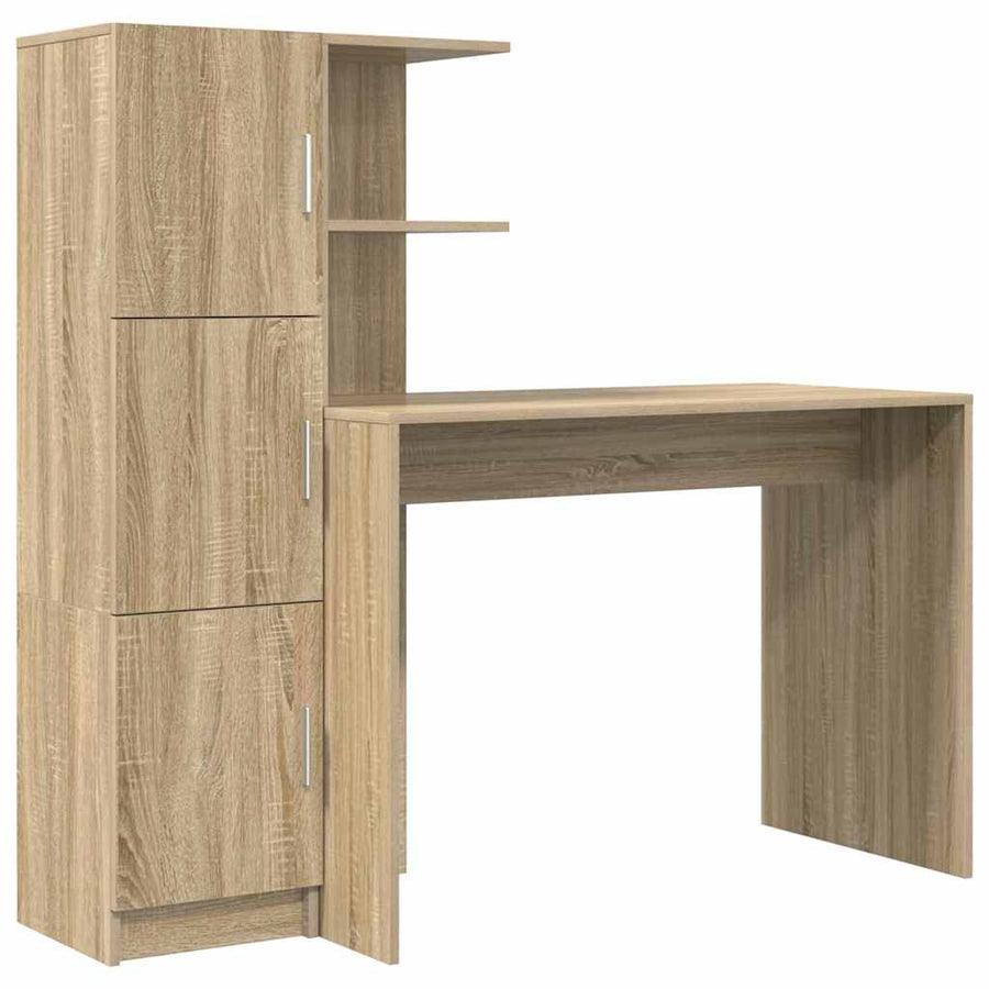 Bureau 2 pcs Sonoma Eiken