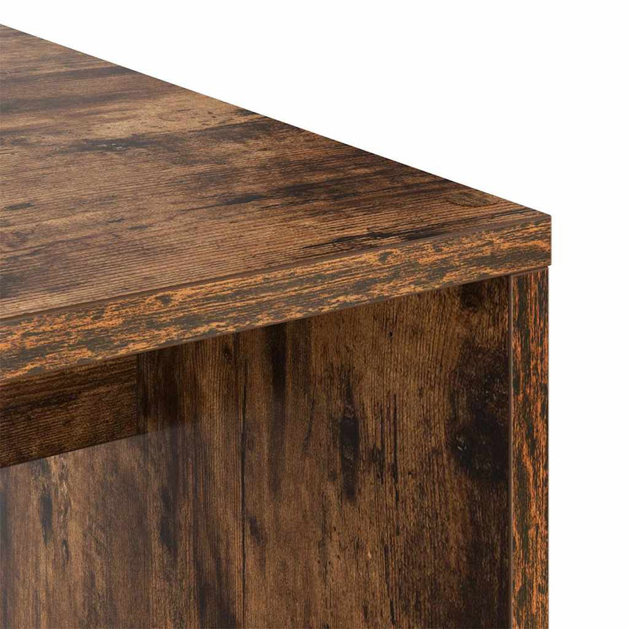 Bureau 2 pcs Gerookt eiken