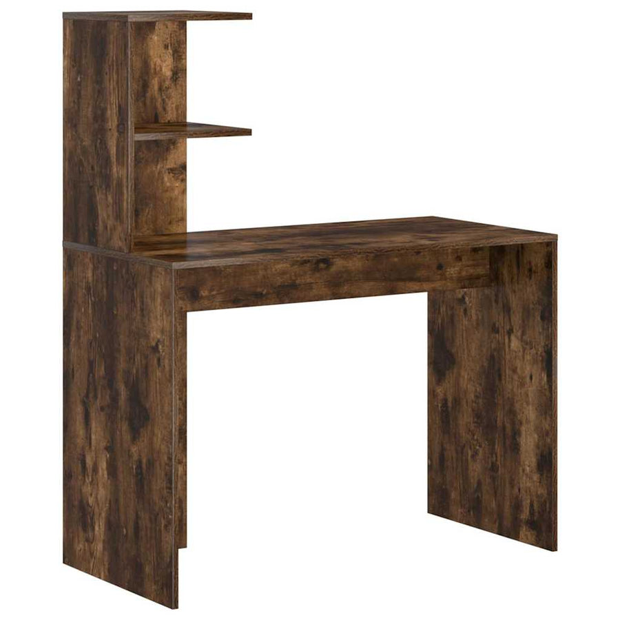 Bureau 2 pcs Gerookt eiken