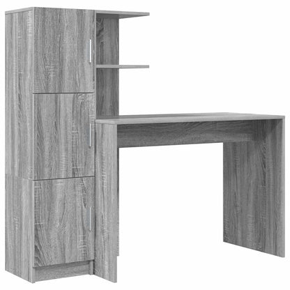 Bureau 2 pcs Grijs Sonoma