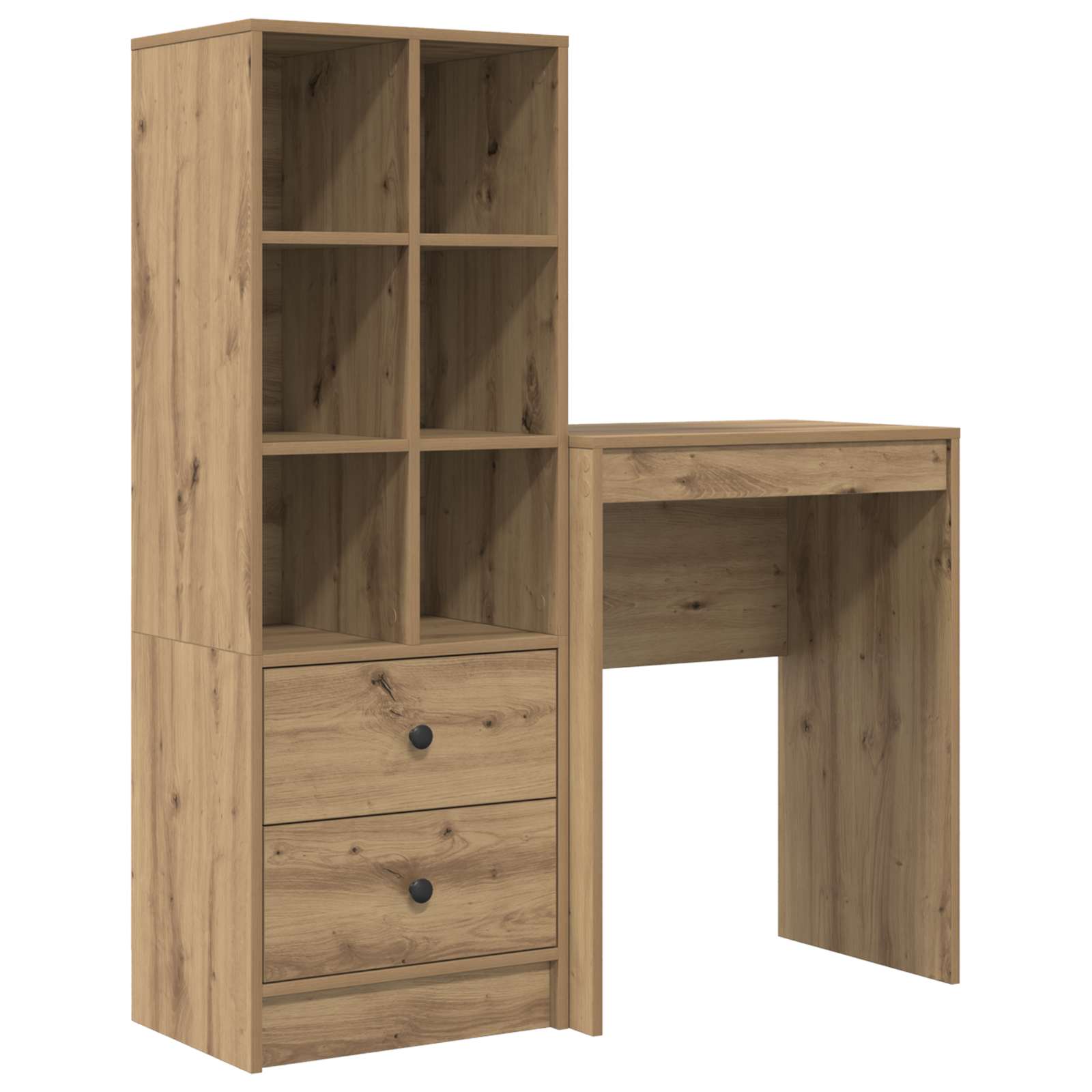 Bureau met lade 2 pcs Artisan Eiken