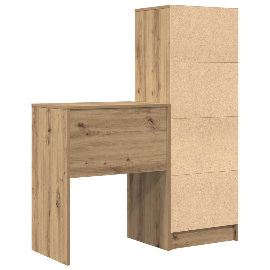 Bureau met lade 2 pcs Artisan Eiken