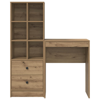 Bureau met lade 2 pcs Artisan Eiken