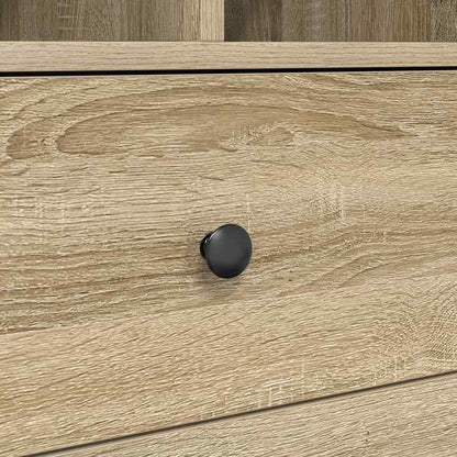 Bureau met lade 2 pcs Sonoma Eiken