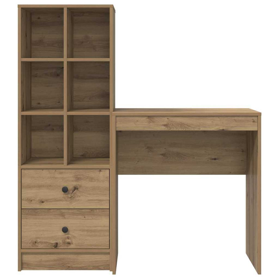 Bureau met lade 2 pcs Artisan Eiken