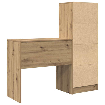 Bureau met lade 2 pcs Artisan Eiken