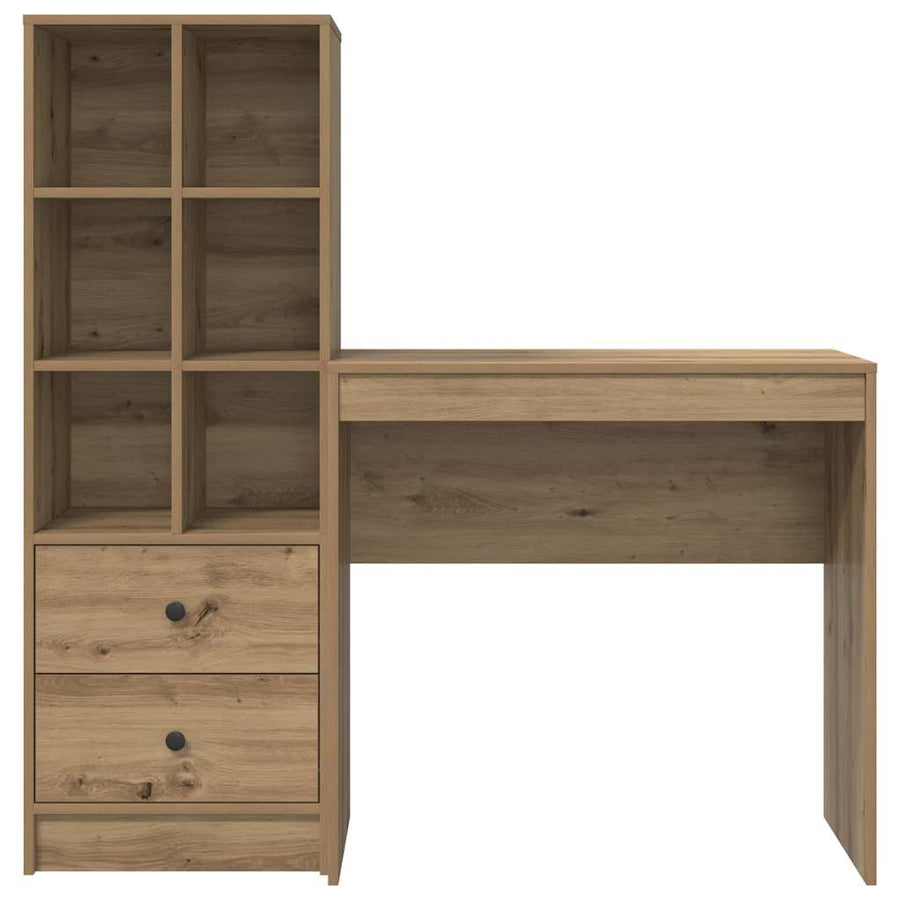 Bureau met lade 2 pcs Artisan Eiken