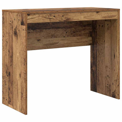 Bureau met lade 2 pcs Oudhout