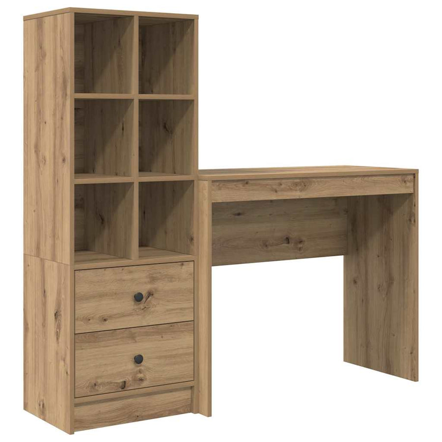 Bureau met lade 2 pcs Artisan Eiken