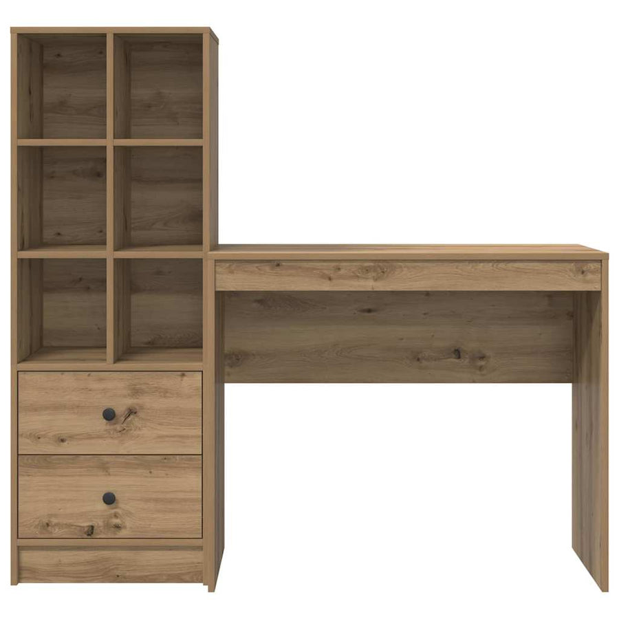 Bureau met lade 2 pcs Artisan Eiken