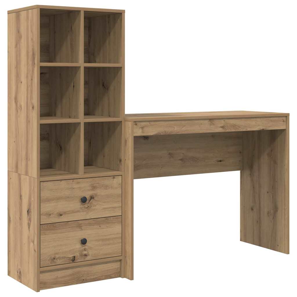 Bureau met lade 2 pcs Artisan Eiken
