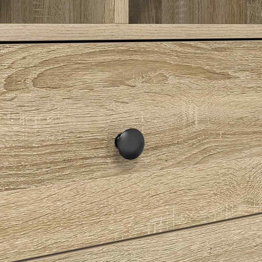 Bureau met lade 2 pcs Sonoma Eiken