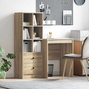 Bureau met lade 105,5x50x127 cm sonoma eiken