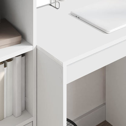 Bureau met lade 2 pcs Wit