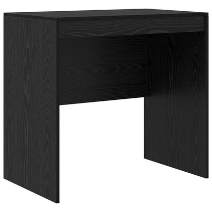 Bureau met lade 2 pcs Zwart Eiken