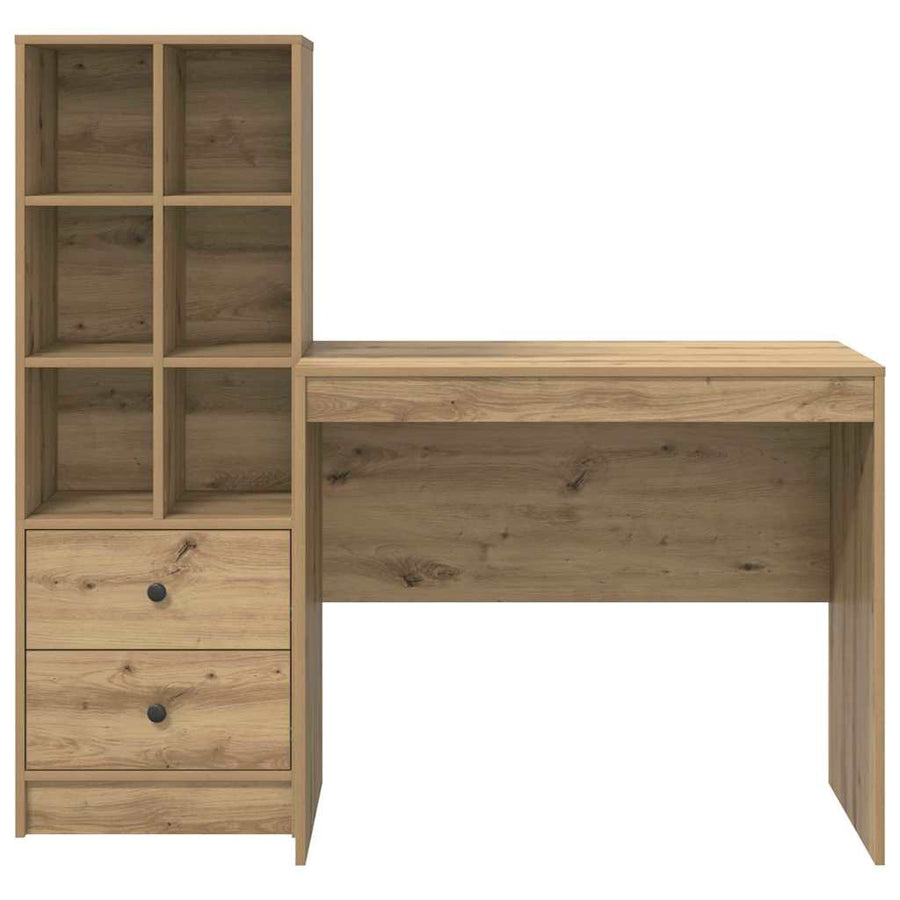 Bureau met lade 2 pcs Artisan Eiken