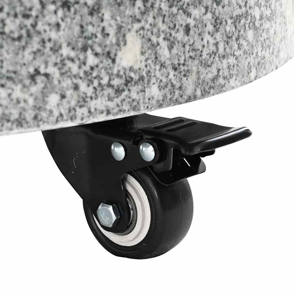 Parasolvoet Verstelbaar Grijs 45 x 45 x 42.5 cm Graniet en RVS