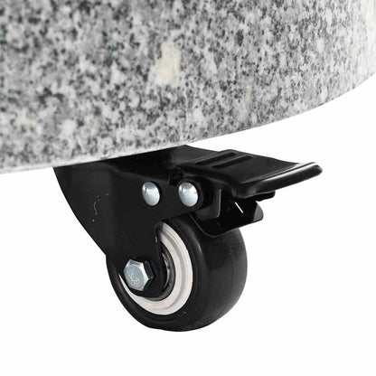 Parasolvoet Verstelbaar Grijs 45 x 45 x 42.5 cm Graniet en RVS
