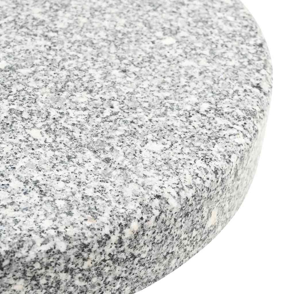 Parasolvoet Verstelbaar Grijs 45 x 45 x 42.5 cm Graniet en RVS
