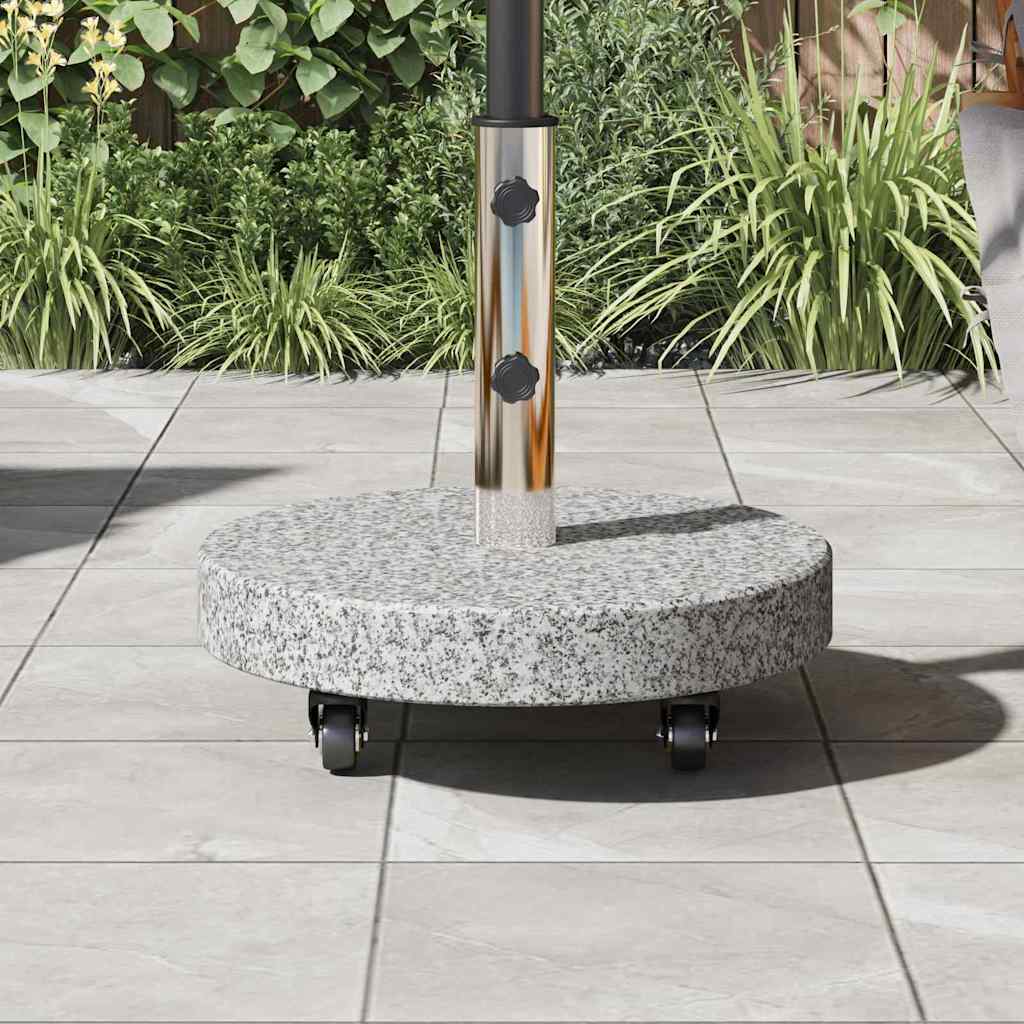 Parasolvoet Verstelbaar Grijs 45 x 45 x 42.5 cm Graniet en RVS